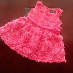 Toddler dress w flowers